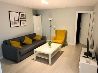 Zona de estar de Apto Isabel Centro Histórico
