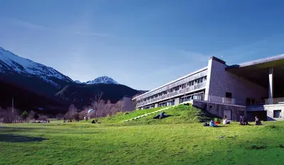Paisaje cerca de este albergue