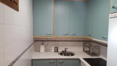Una cocina o zona de cocina en Apartamenticos Boggiero II