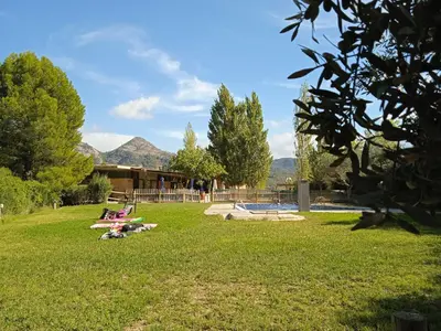 Paisaje cerca de este camping resort