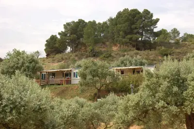 Paisaje cerca de este camping resort