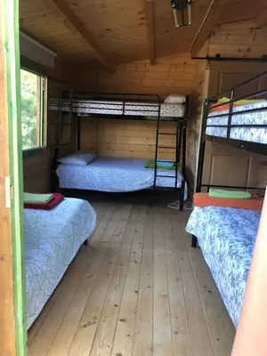 Cama o camas de una habitación en MARILLUNA aixoplucrural