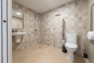 Un baño de Ciudad de Jaca