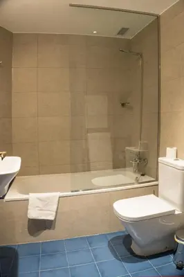 Un baño de Hotel Alda Jolio Jaca