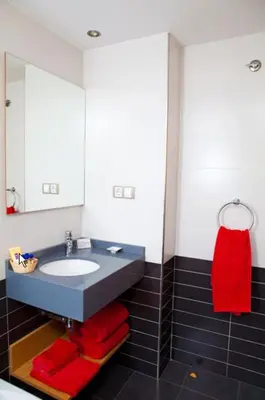 Un baño de Apartahotel Castejón de Sos