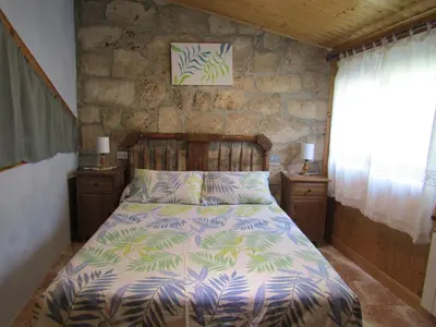 Cama o camas de una habitación en Casa Burgués
