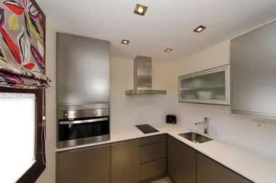 Una cocina o zona de cocina en Apartamentos El Palacete de Ainsa