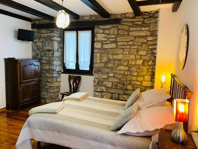 Cama o camas de una habitación en Argonz Etxea