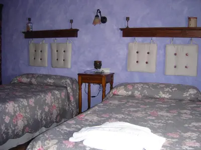 Cama o camas de una habitación en Agroturismo 