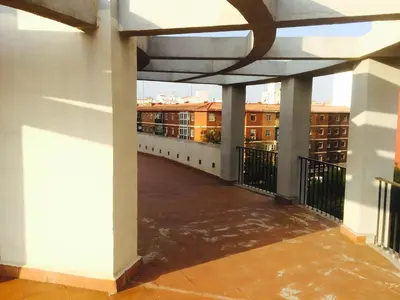 Un balcón o terraza de Apartamento Universidad-hospital