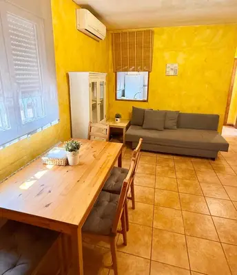 Zona de estar de Apartamento Universidad-hospital