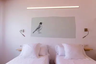 Cama o camas de una habitación en La Pomera