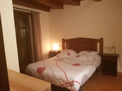 Cama o camas de una habitación en Apartamento salardu