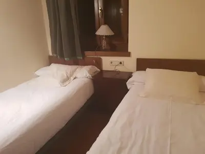 Cama o camas de una habitación en Apartamento salardu
