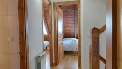 Cama o camas de una habitación en Saplan Real Estate MONTLUDE