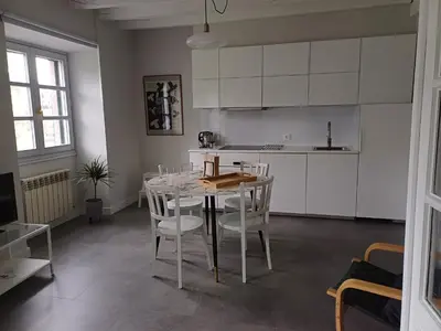 Una cocina o zona de cocina en Aritza Apartamentos Turísticos Rurales
