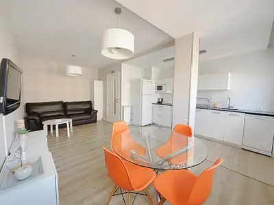 Una cocina o zona de cocina en Gestión de Alojamientos Apartments