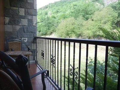 Un balcón o terraza de Hotel Latre