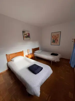 Cama o camas de una habitación en Los Sauces II