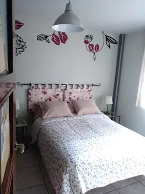 Cama o camas de una habitación en Piso La Torre