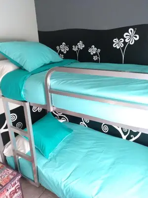 Cama o camas de una habitación en Piso La Torre