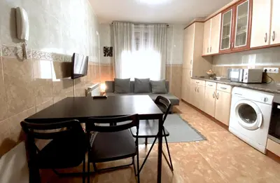Una cocina o zona de cocina en Apartamento del Rosario