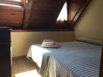 Cama o camas de una habitación en Calle Remedios