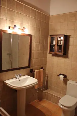 Un baño de Turismo Rural Casa Sastre