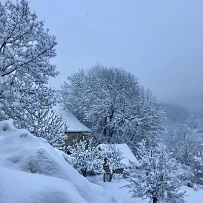 Espacioso ap en Gessa en invierno