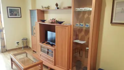 Una televisión o centro de entretenimiento en Rufas CENTRO