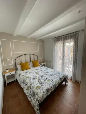 Cama o camas de una habitación en Apartamento vacacional