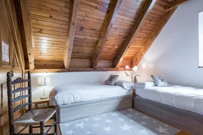 Cama o camas de una habitación en Casa Guineu By Totiaran