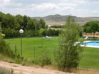 Piscina en o cerca de CASA JUNTO AL PARQUE NATURAL DE LAS BARDENAS