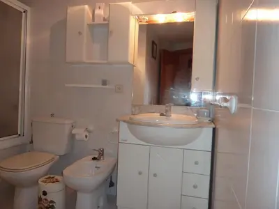 Un baño de Piso grande en el centro de Jaca con WIFI y garaje