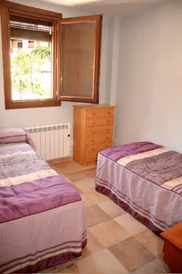 Cama o camas de una habitación en Apartamento Angel e Isabel