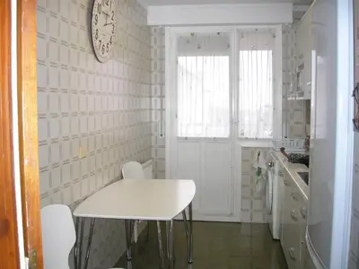 Una cocina o zona de cocina en Pension Mayte