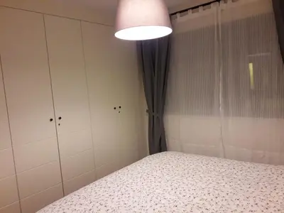 Cama o camas de una habitación en Apartamento en c/ Peroneros