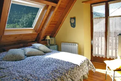 Cama o camas de una habitación en Salardu magnifica casa