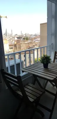 Un balcón o terraza de La Parada Santo Domingo 1