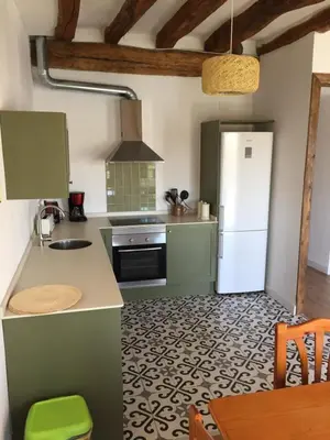 Una cocina o zona de cocina en River Ebro Apartments