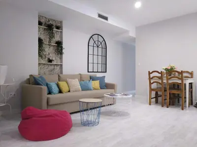 Zona de estar de Apartamento centro san blas 36, próximo al Pilar