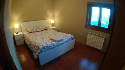 Cama o camas de una habitación en Autxikoborda