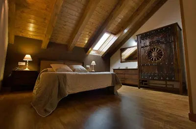Cama o camas de una habitación en Apartamentos Cañardo Autural