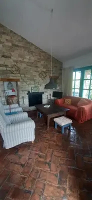 Zona de estar de La Teulera