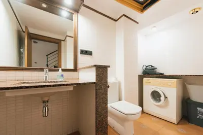 Un baño de Ca l'Andreu