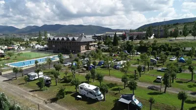 Vista general de una montaña o vista desde el hotel