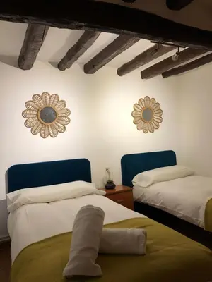 Cama o camas de una habitación en Casa Grasa