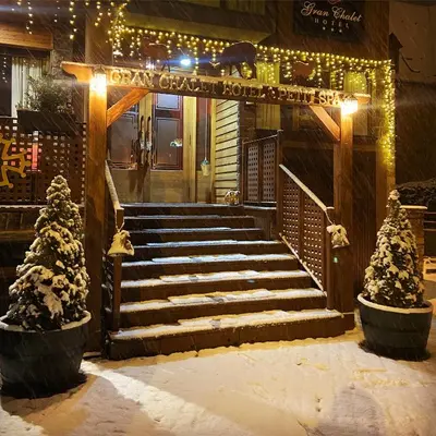 Plano de GRAN CHALET Hotel & Petit SPA