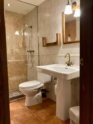 Un baño de Casa Parranxo