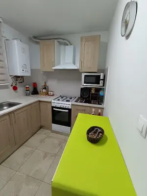 Una cocina o zona de cocina en Apartamento confort I